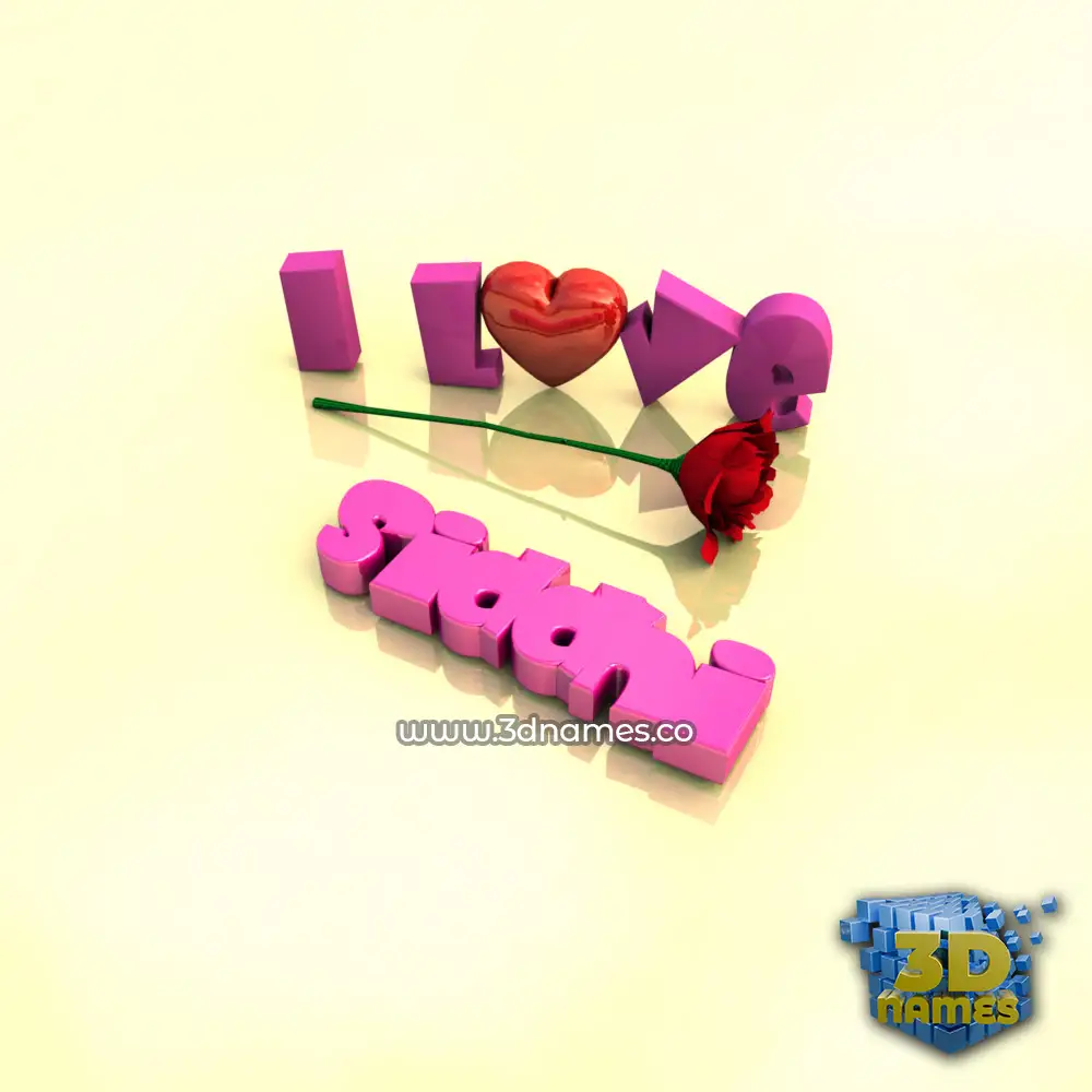 siddhi in I Love ??? style - 3D name wallpaper siddhi in I Love ??? style - 3D name wallpaper
