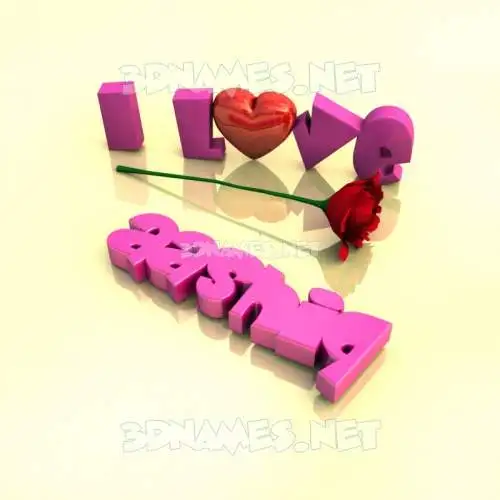 aashiq in I Love ??? style - 3D name wallpaper