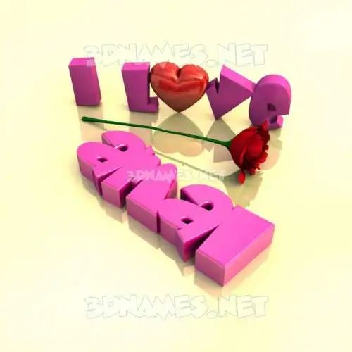 amal in I Love ??? style - 3D name wallpaper