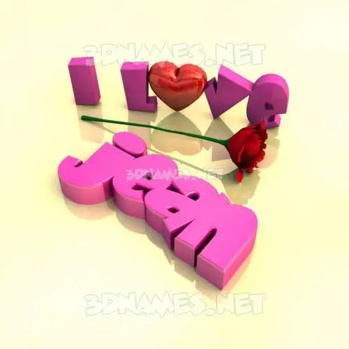 jean in I Love ??? style - 3D name wallpaper jean in I Love ??? style - 3D name wallpaper