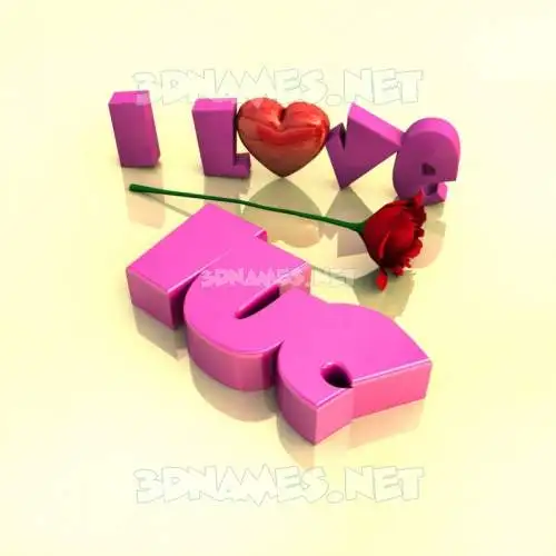luc in I Love ??? style - 3D name wallpaper luc in I Love ??? style - 3D name wallpaper