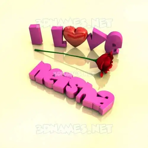 neisha in I Love ??? style - 3D name wallpaper neisha in I Love ??? style - 3D name wallpaper