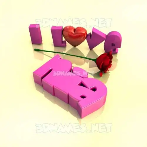 nia in I Love ??? style - 3D name wallpaper nia in I Love ??? style - 3D name wallpaper