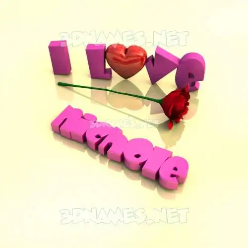 nichole in I Love ??? style - 3D name wallpaper nichole in I Love ??? style - 3D name wallpaper