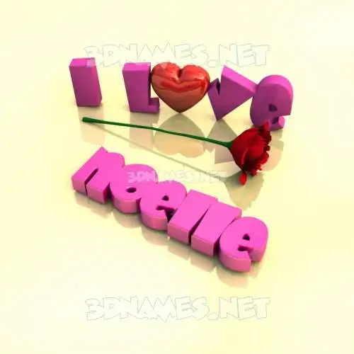 noelle in I Love ??? style - 3D name wallpaper noelle in I Love ??? style - 3D name wallpaper