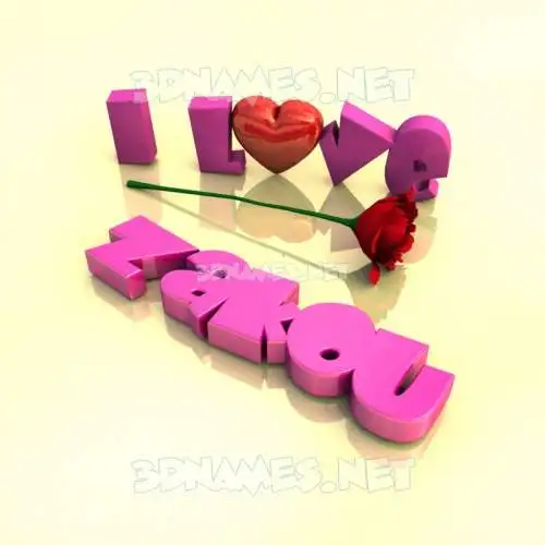 zakou in I Love ??? style - 3D name wallpaper zakou in I Love ??? style - 3D name wallpaper