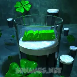 archie in Love Irish style - 3D name wallpaper