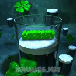 chrissy in Love Irish style - 3D name wallpaper