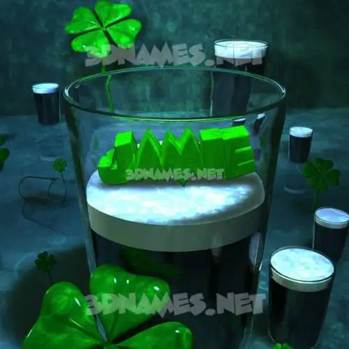 jamie in Love Irish style - 3D name wallpaper jamie in Love Irish style - 3D name wallpaper