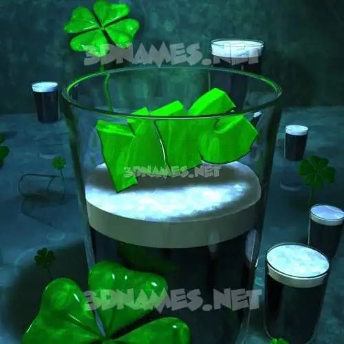 nic in Love Irish style - 3D name wallpaper nic in Love Irish style - 3D name wallpaper