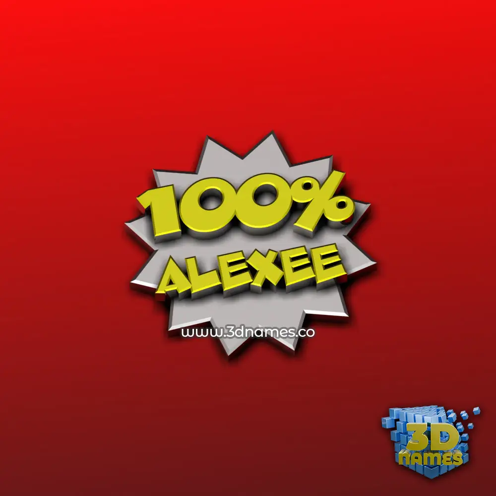 alexee in 100 Percent style - 3D name wallpaper alexee in 100 Percent style - 3D name wallpaper