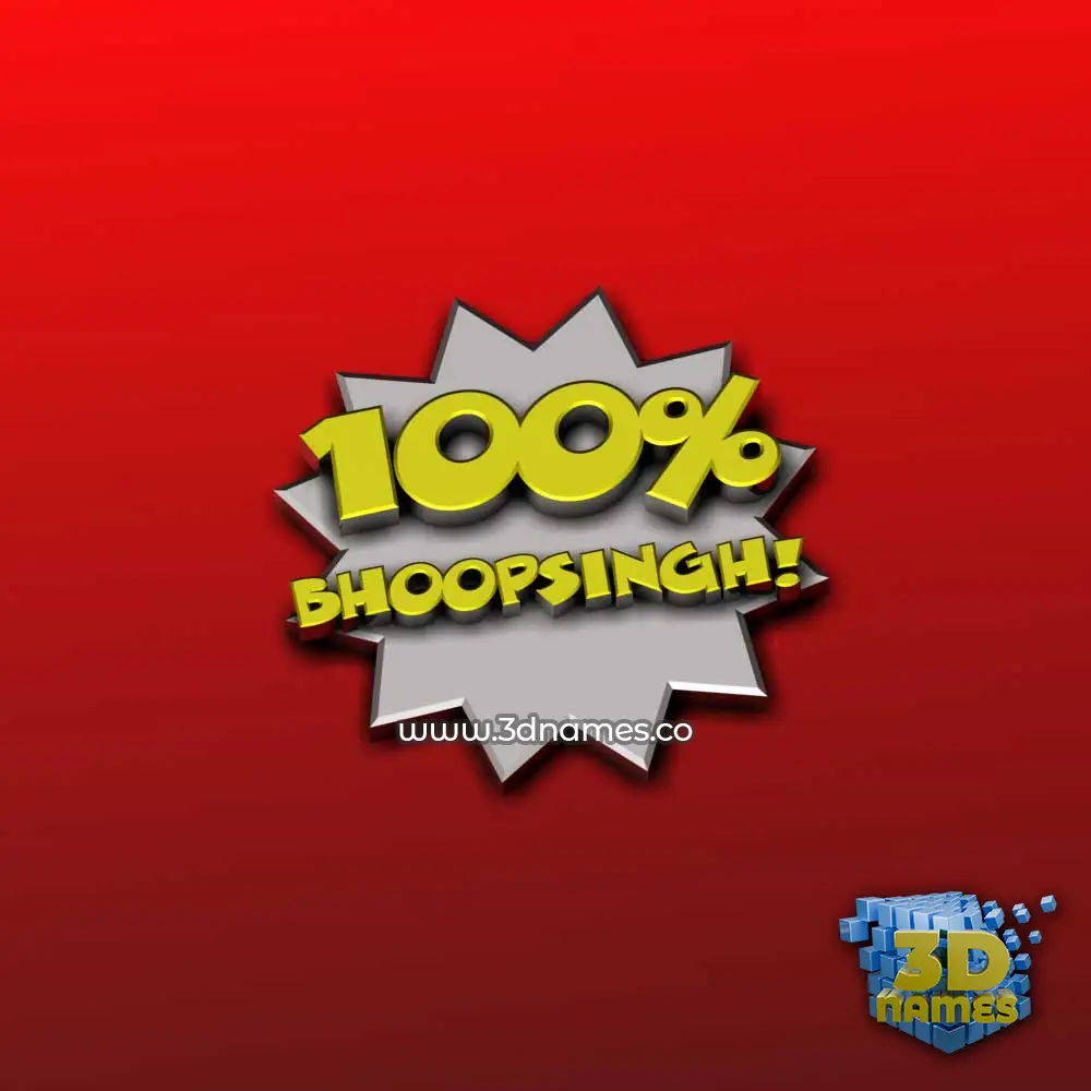 bhoopsingh in 100 Percent style - 3D name wallpaper bhoopsingh in 100 Percent style - 3D name wallpaper