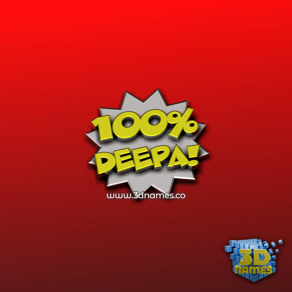 deepa in 100 Percent style - 3D name wallpaper deepa in 100 Percent style - 3D name wallpaper