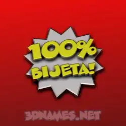 bijeta in 100 Percent style - 3D name wallpaper
