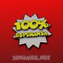 esperansa in 100 Percent style - 3D name wallpaper