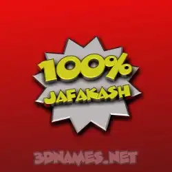 jafakash in 100 Percent style - 3D name wallpaper