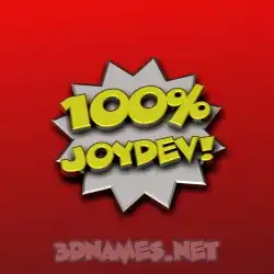 joydev in 100 Percent style - 3D name wallpaper