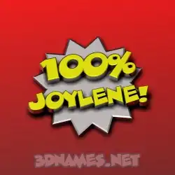 joylene in 100 Percent style - 3D name wallpaper