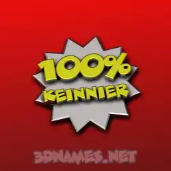 keinnier in 100 Percent style - 3D name wallpaper