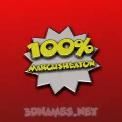marcusheaton in 100 Percent style - 3D name wallpaper