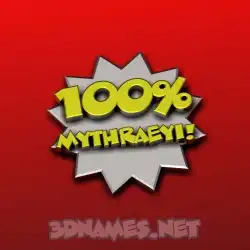 mythraeyi in 100 Percent style - 3D name wallpaper