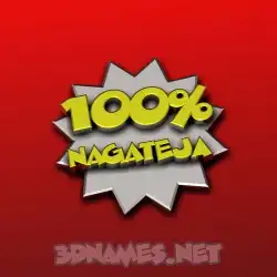 nagateja in 100 Percent style - 3D name wallpaper
