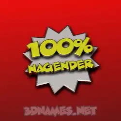 nagender in 100 Percent style - 3D name wallpaper