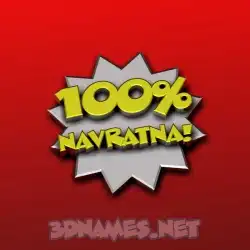 navratna in 100 Percent style - 3D name wallpaper