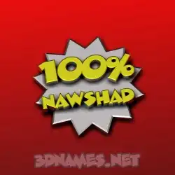 nawshad in 100 Percent style - 3D name wallpaper