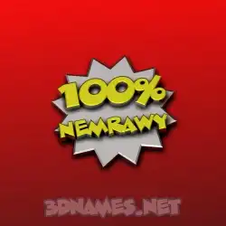 nemrawy in 100 Percent style - 3D name wallpaper