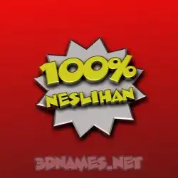 neslihan in 100 Percent style - 3D name wallpaper