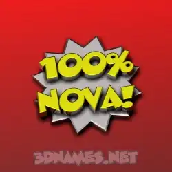 nova in 100 Percent style - 3D name wallpaper