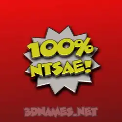 ntsae in 100 Percent style - 3D name wallpaper