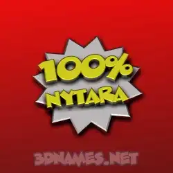 nytara in 100 Percent style - 3D name wallpaper