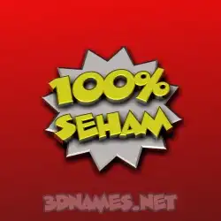 seham in 100 Percent style - 3D name wallpaper