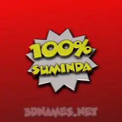 suminda in 100 Percent style - 3D name wallpaper