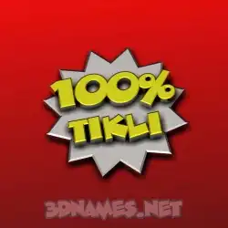 tikli in 100 Percent style - 3D name wallpaper