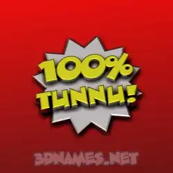 tunnu in 100 Percent style - 3D name wallpaper