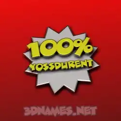 yossdurent in 100 Percent style - 3D name wallpaper