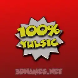 yulsic in 100 Percent style - 3D name wallpaper