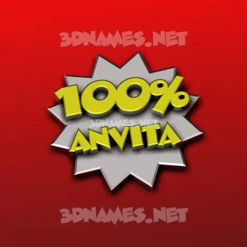 anvita in 100 Percent style - 3D name wallpaper anvita in 100 Percent style - 3D name wallpaper