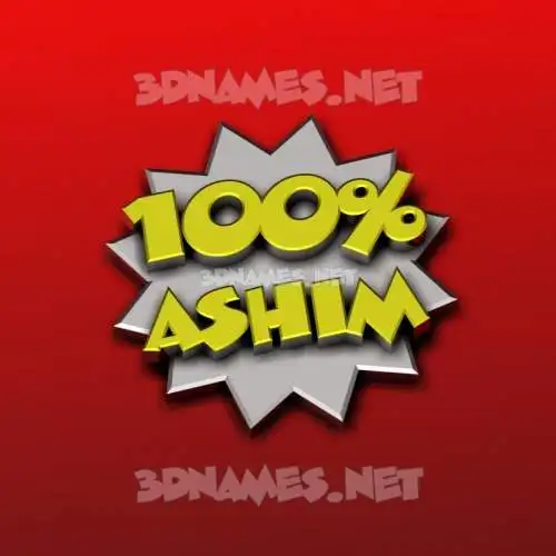 ashim in 100 Percent style - 3D name wallpaper ashim in 100 Percent style - 3D name wallpaper
