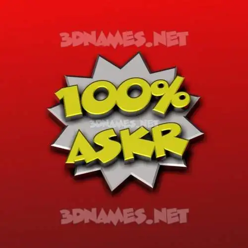 askr in 100 Percent style - 3D name wallpaper askr in 100 Percent style - 3D name wallpaper