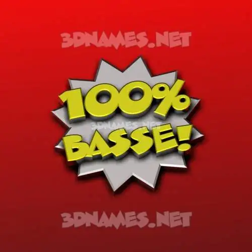 basse in 100 Percent style - 3D name wallpaper basse in 100 Percent style - 3D name wallpaper
