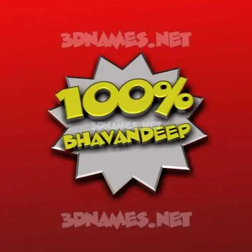 bhavandeep in 100 Percent style - 3D name wallpaper bhavandeep in 100 Percent style - 3D name wallpaper