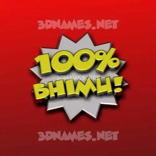 bhimu in 100 Percent style - 3D name wallpaper bhimu in 100 Percent style - 3D name wallpaper