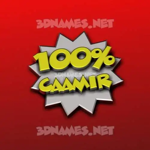 caamir in 100 Percent style - 3D name wallpaper caamir in 100 Percent style - 3D name wallpaper