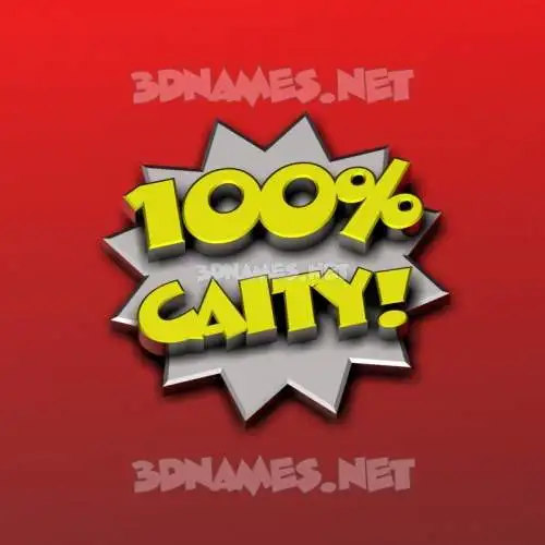 caity in 100 Percent style - 3D name wallpaper caity in 100 Percent style - 3D name wallpaper