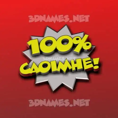 caoimhe in 100 Percent style - 3D name wallpaper caoimhe in 100 Percent style - 3D name wallpaper