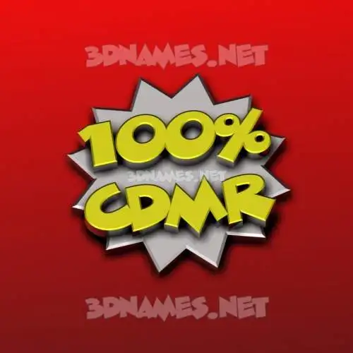 cdmr in 100 Percent style - 3D name wallpaper cdmr in 100 Percent style - 3D name wallpaper